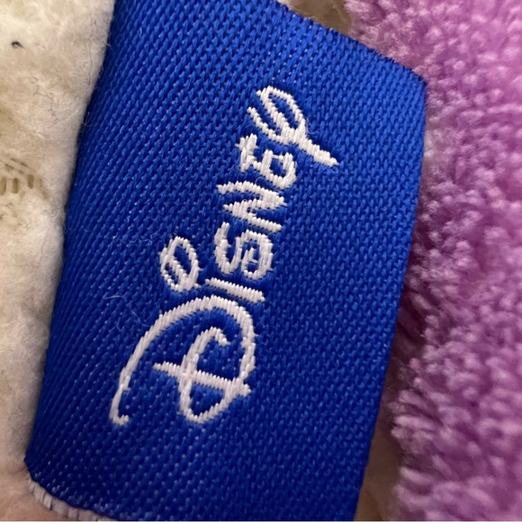 Disney slippers eeyore booties soft Sherpa fleece floppy ears adorable purple π - Picture 6 of 7